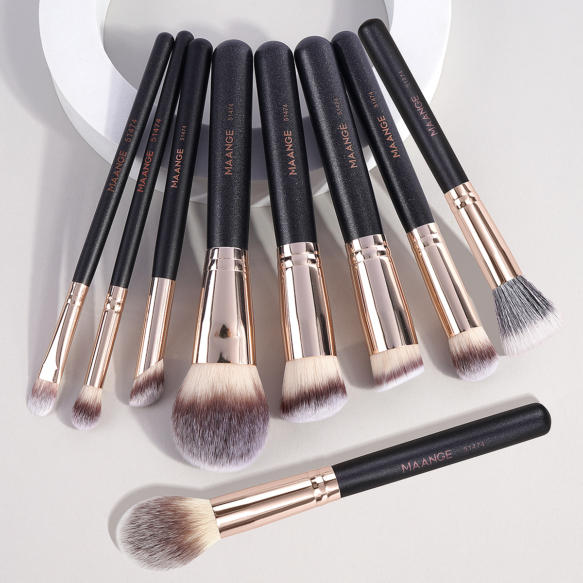 Beauty Makeup Gift Sets - MAANGE Makeup Brush Set Professional 9pcs