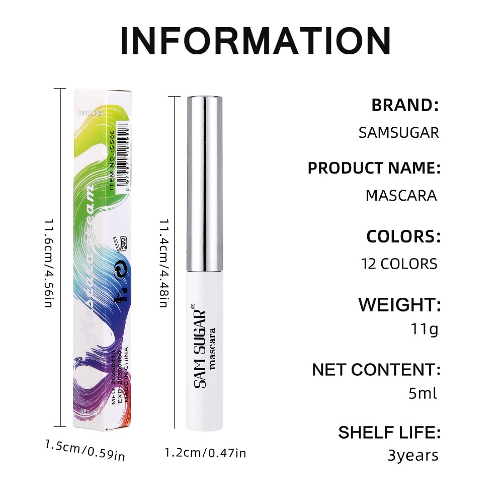 Colorful Mascara Waterproof Sm - огляд і ціна Beauty Makeup Stores
