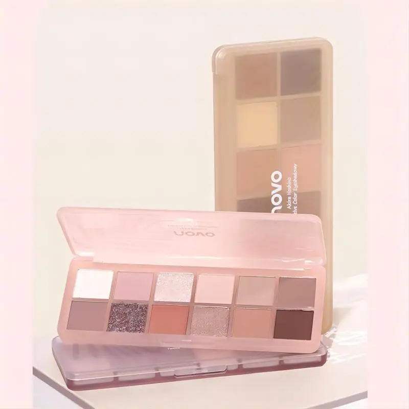 NOVO Eyeshadow Palette 12 Colo - огляд і ціна Beauty Makeup Novo