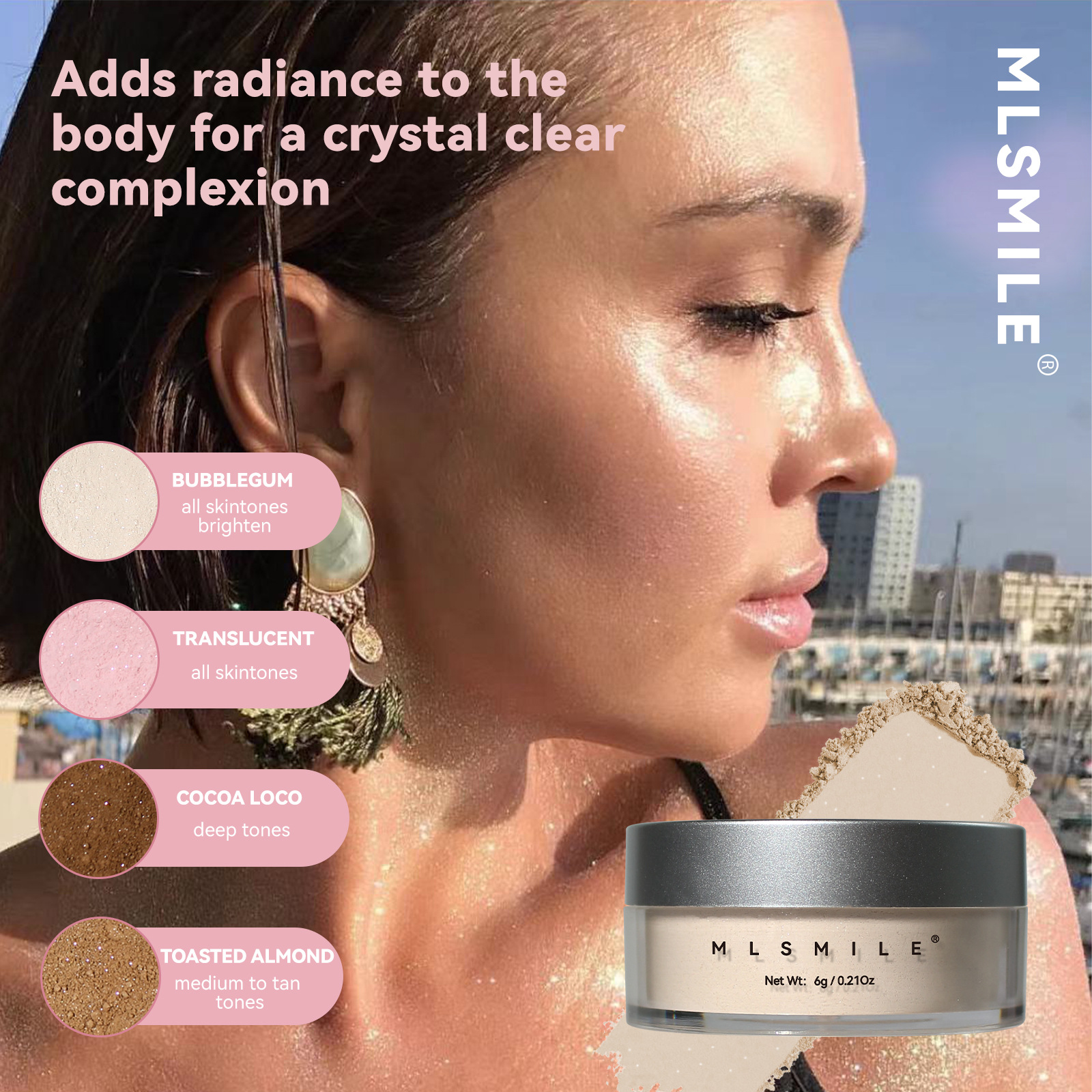 Sweatproof Shimmer Setting Pow - огляд і ціна Beauty Makeup Stores