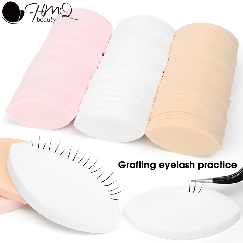 50/10pcs Soft Reusable Eyelash - огляд і ціна Beauty Makeup Training