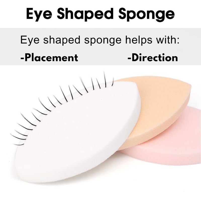 50/10pcs Soft Reusable Eyelash - огляд і ціна Beauty Makeup Training