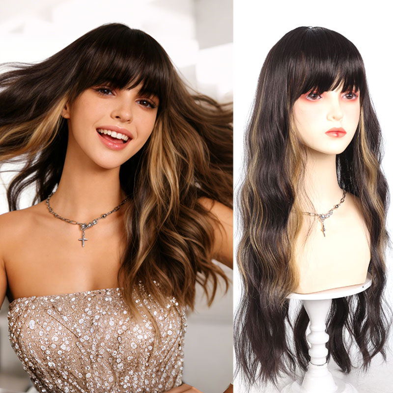 Long Wavy Wig with Bangs, Made - огляд і ціна Beauty Works Makeup