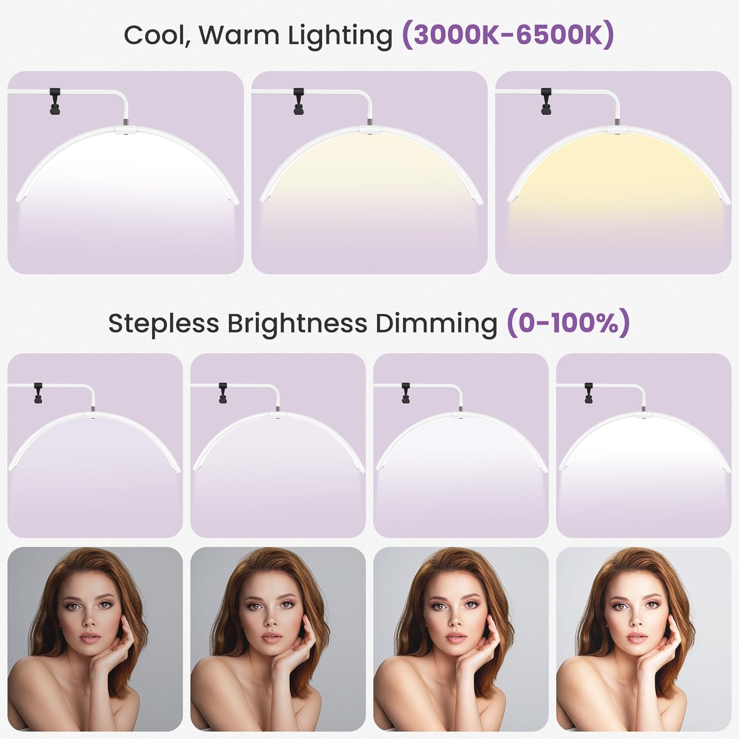 U-shaped tattoo beauty lamp ma - огляд і ціна Beauty Works Makeup