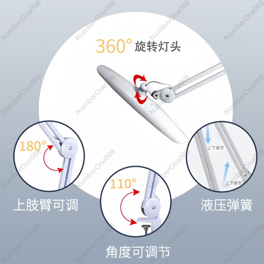 Foldable Desk Lamp Clamp On Ey - огляд і ціна Beauty Makeup Light