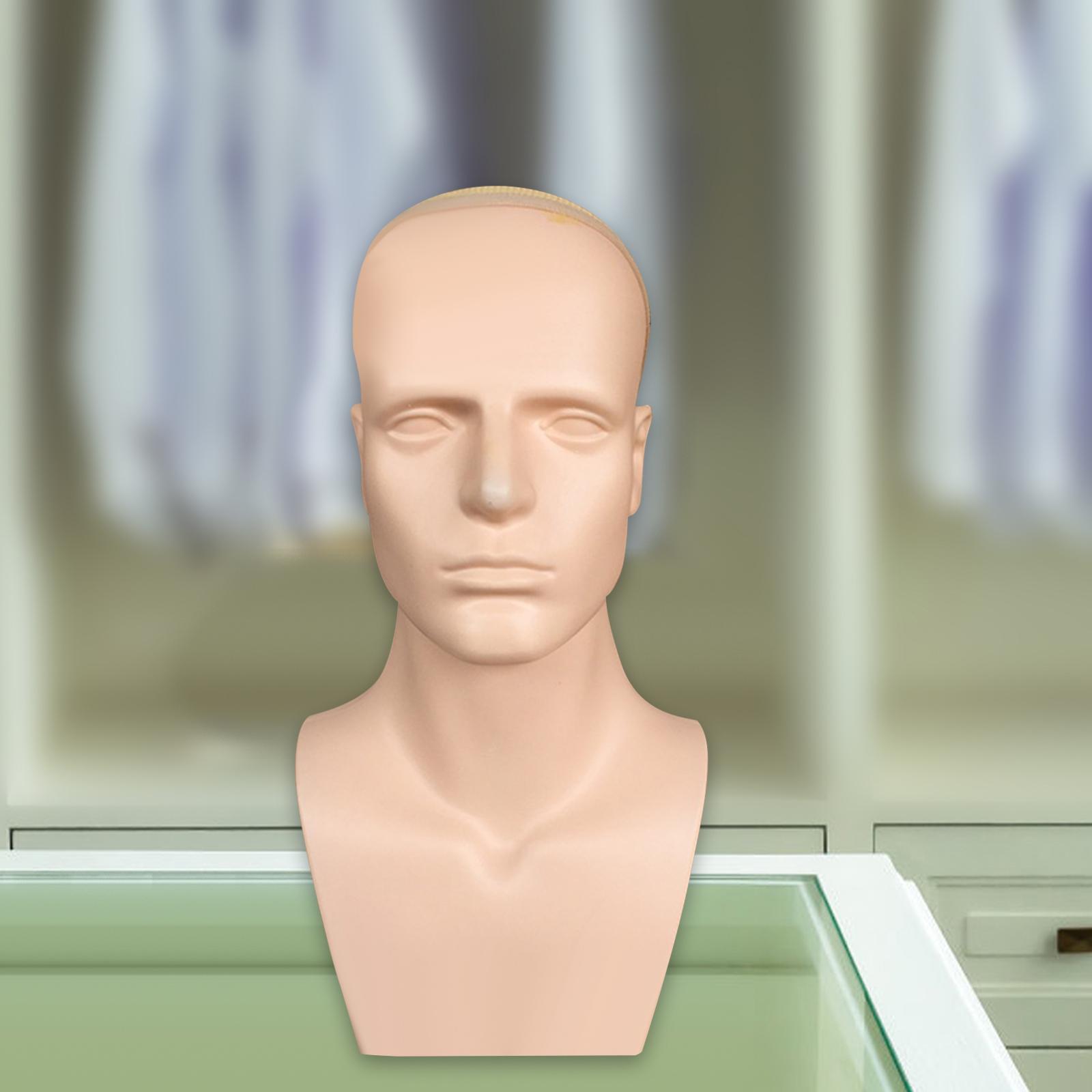 Male Mannequin Head with Shoul - огляд і ціна Beauty Makeup Training