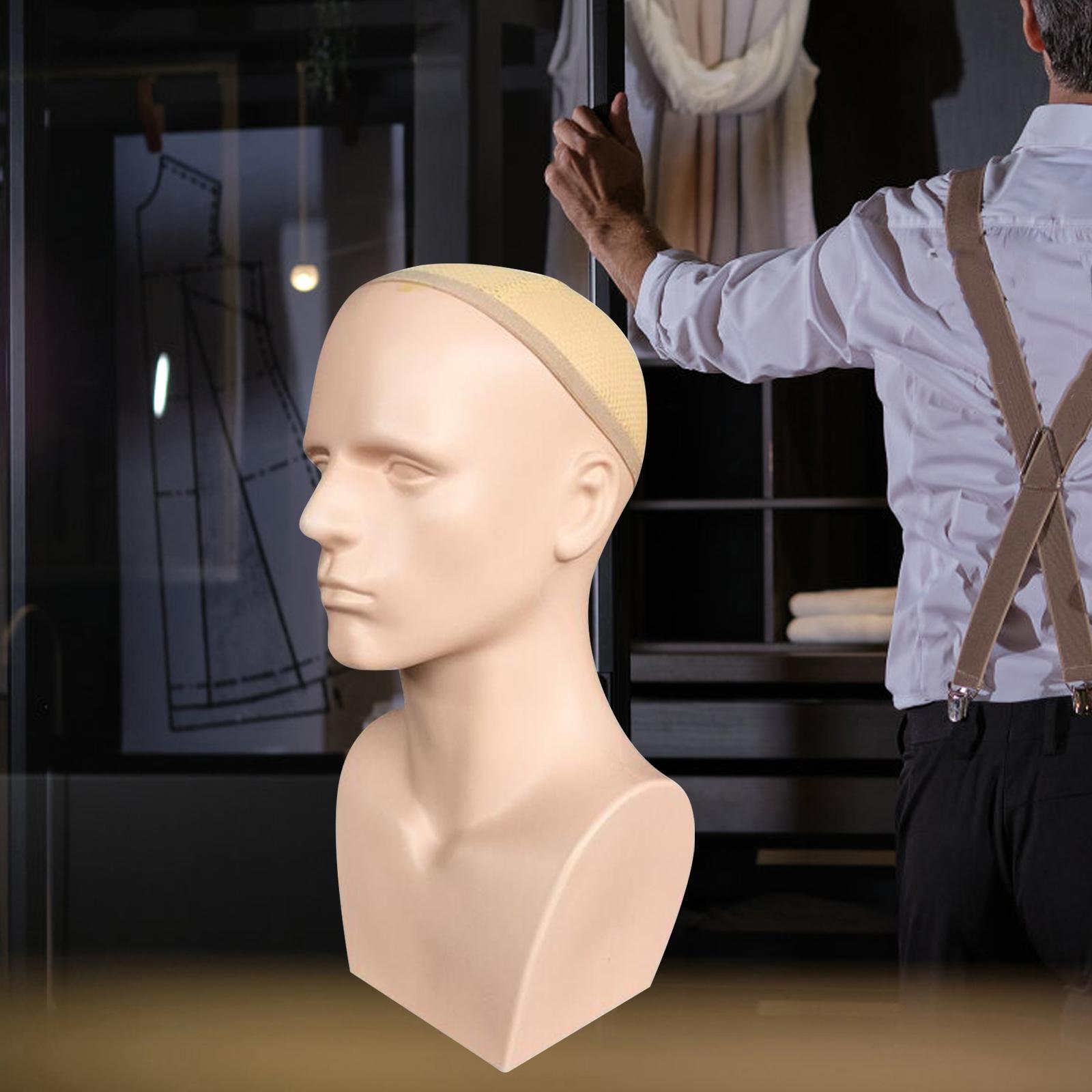 Male Mannequin Head with Shoul - огляд і ціна Beauty Makeup Training
