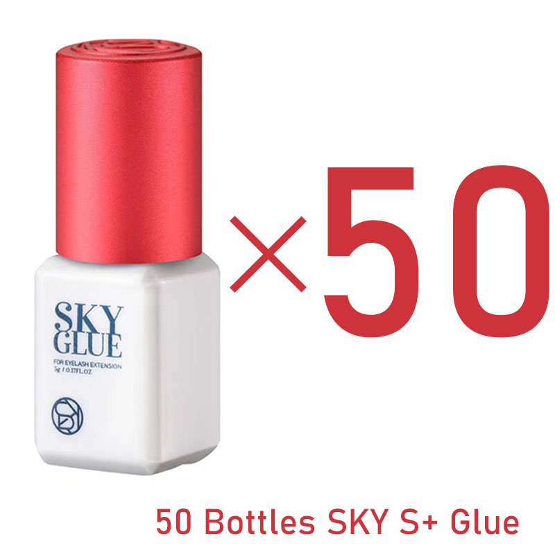 50 Bottles SKY S Plus Glue for - огляд і ціна Makeup Plus Beauty