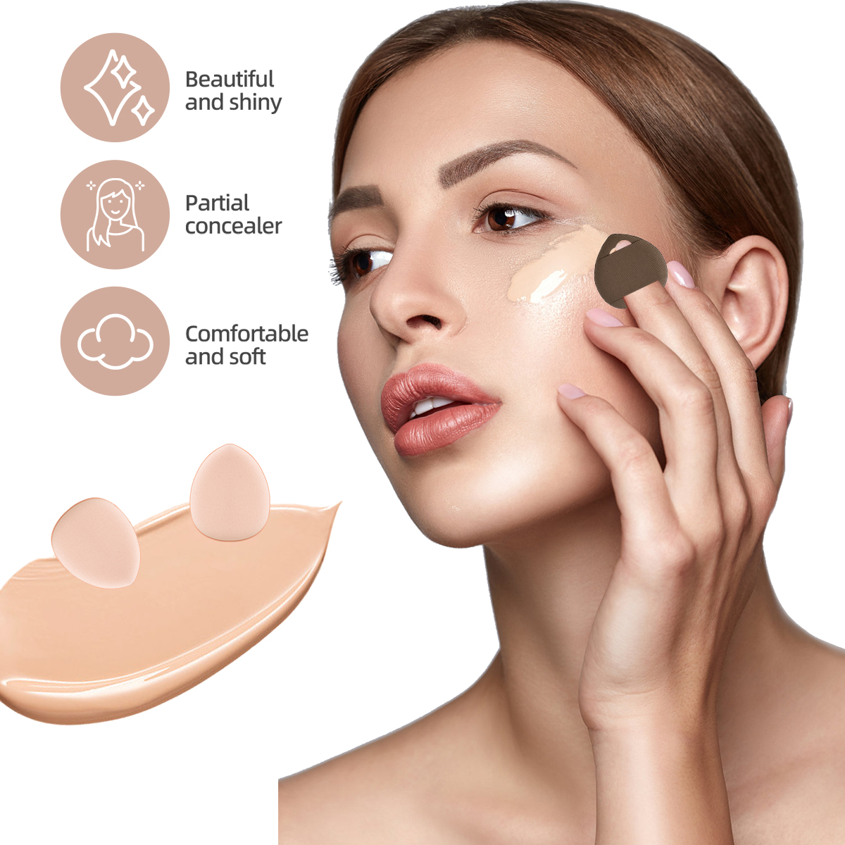 Makeup Brushes and Sponges Set - огляд і ціна Beauty Makeup Gift Sets