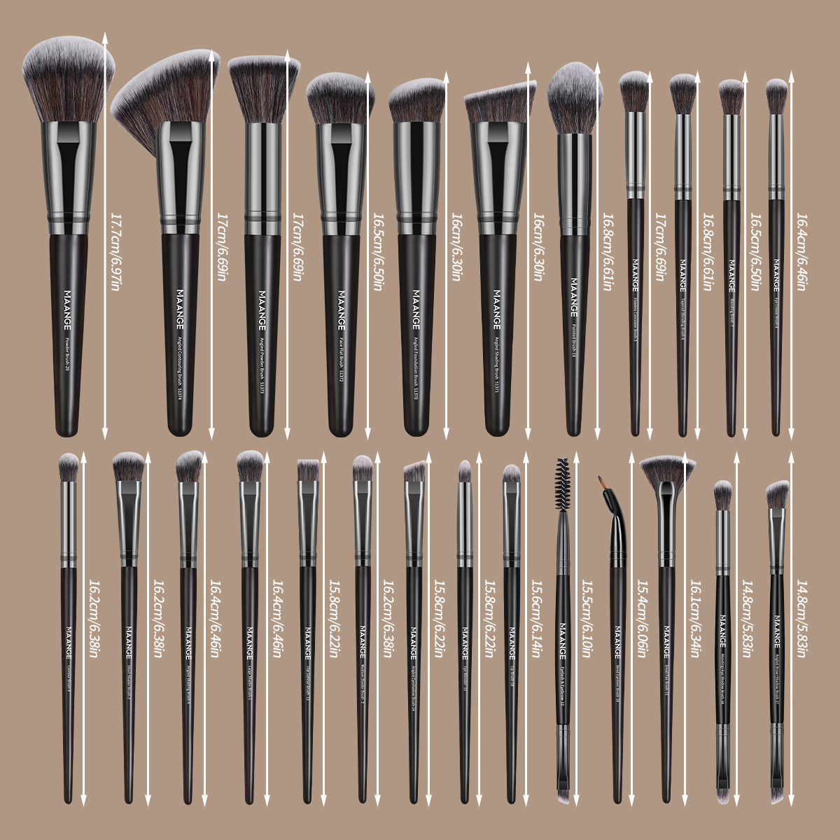 MAANGE 25Pcs Professional Gift - огляд і ціна Beauty Makeup Gift Sets