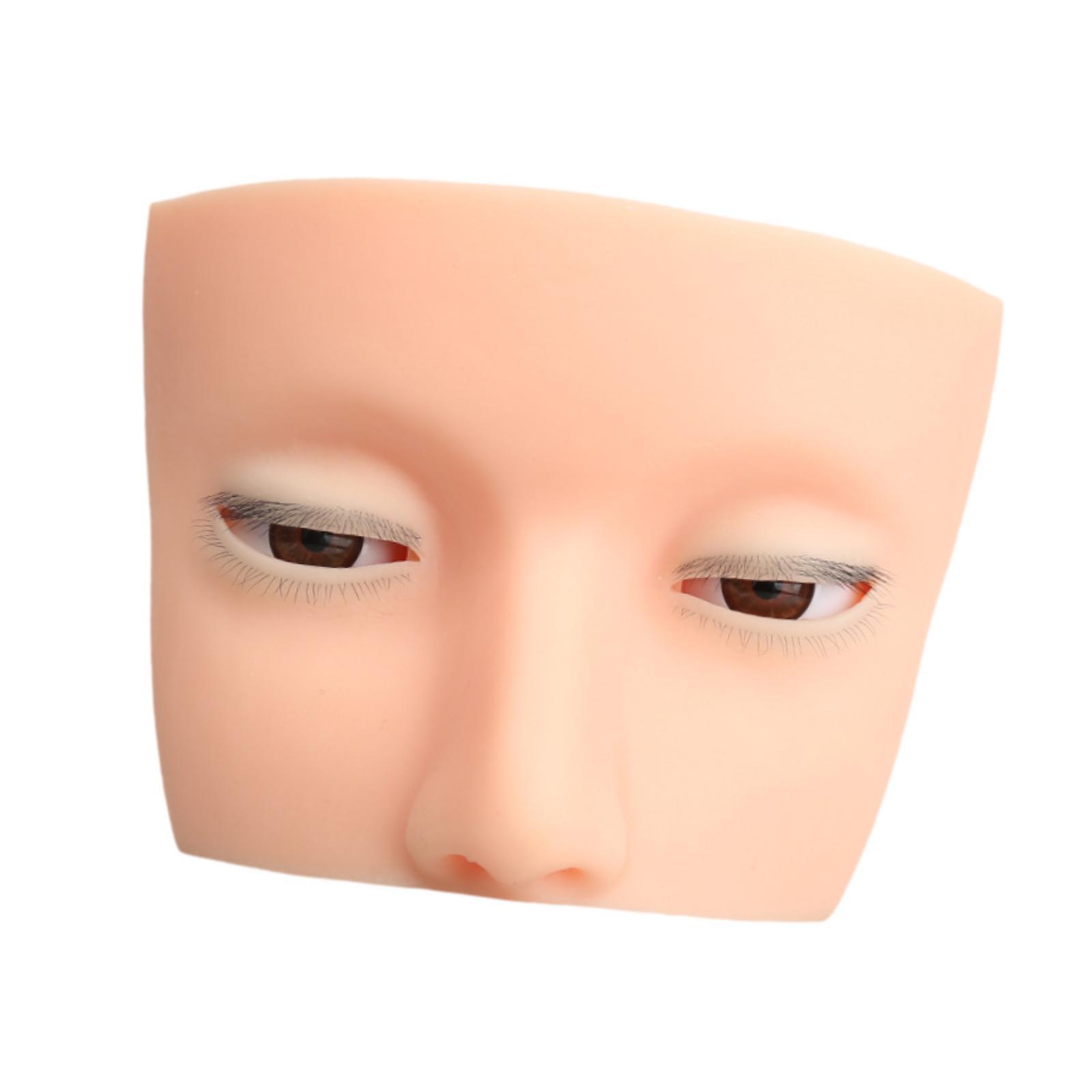 Silicone Eyelash Mannequin Hea - огляд і ціна Beauty Makeup Training