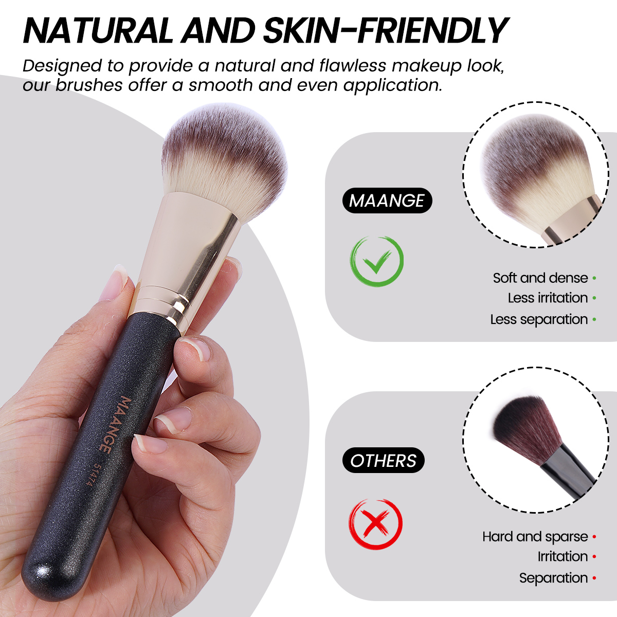 MAANGE Makeup Brush Set Profes - огляд і ціна Beauty Makeup Gift Sets