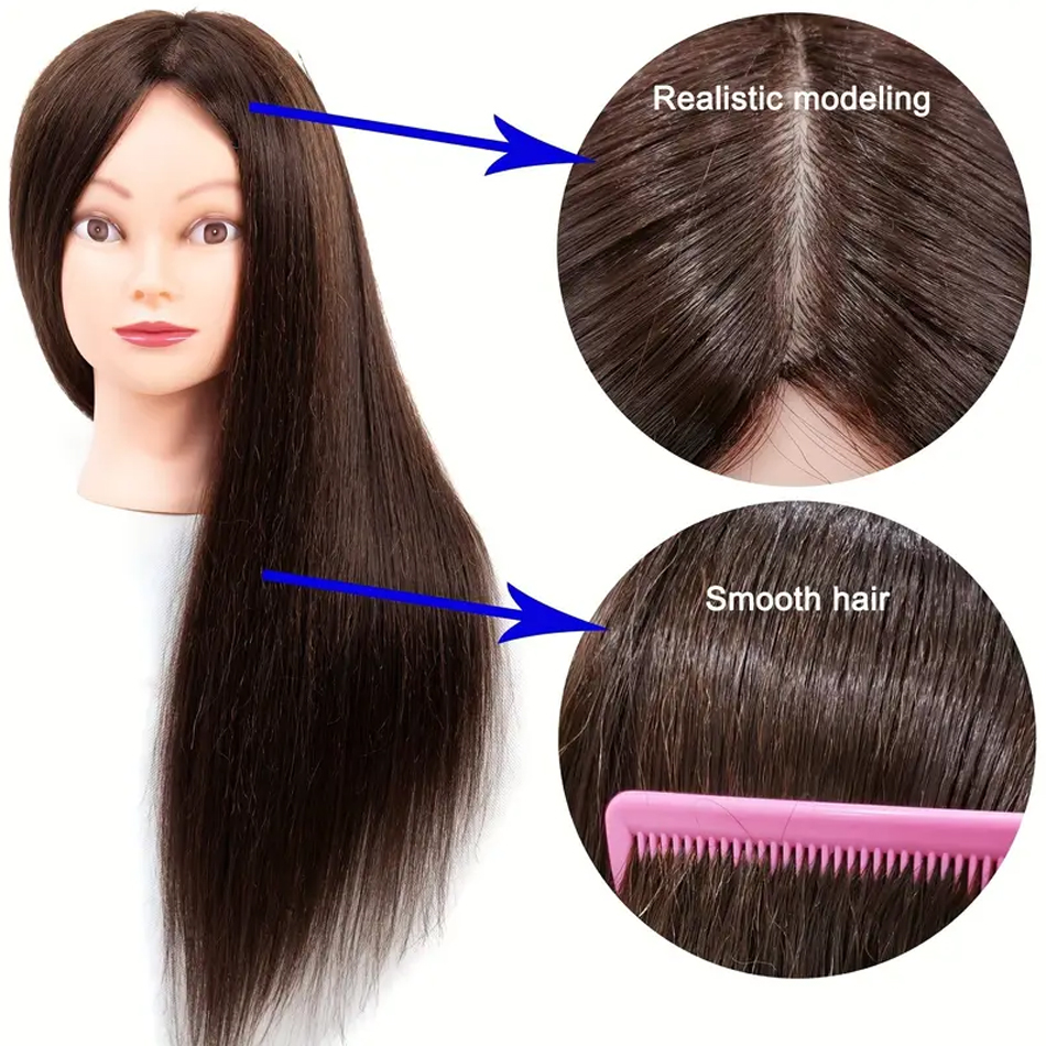 Realistic Mannequin Head With  - огляд і ціна Beauty Makeup Training