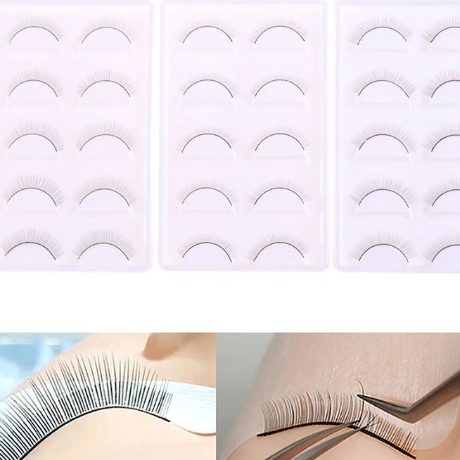 5Pairs Practice Lashes  Eyelas - огляд і ціна Beauty Makeup Training