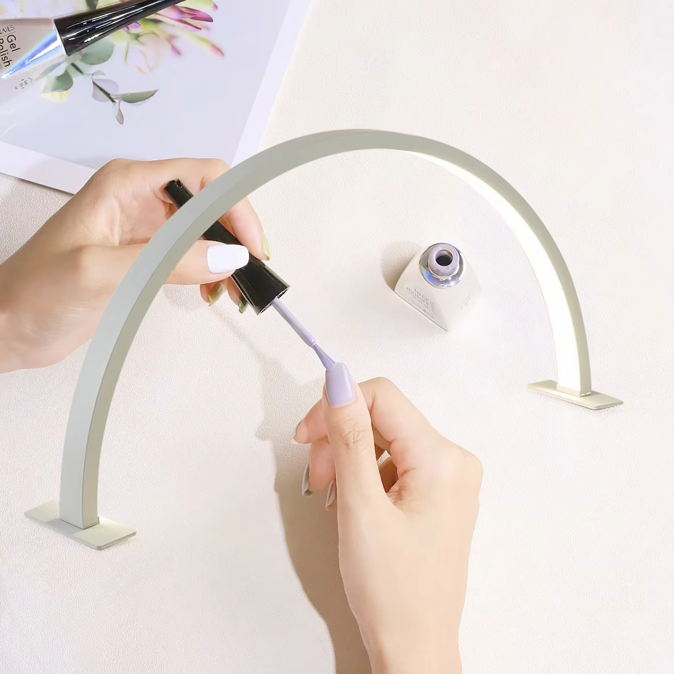 LED Nail Lamp Half Moon Beauty - огляд і ціна Beauty Makeup Light