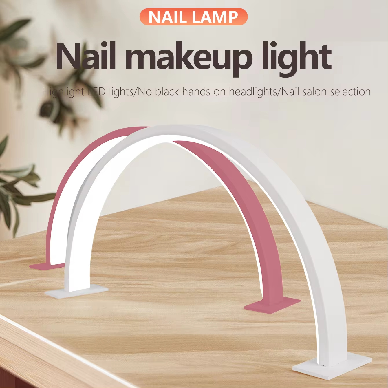 LED Nail Lamp Half Moon Beauty - огляд і ціна Beauty Makeup Light