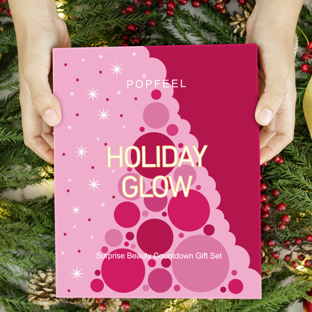 POPFEEL 24 Day Holiday Glow Ad - огляд і ціна Beauty Makeup Gift Sets